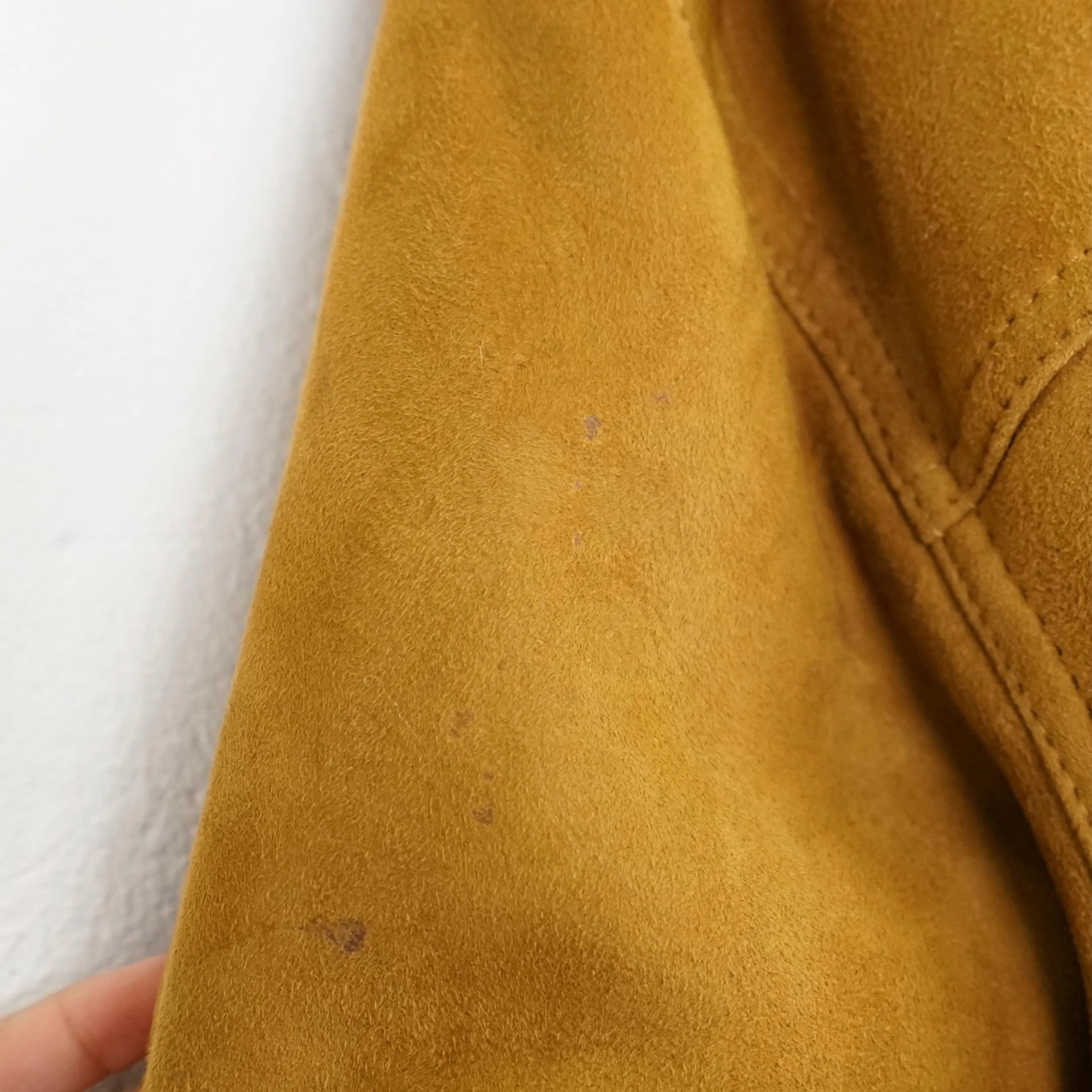 Vintage Shearling Coat men Size XL