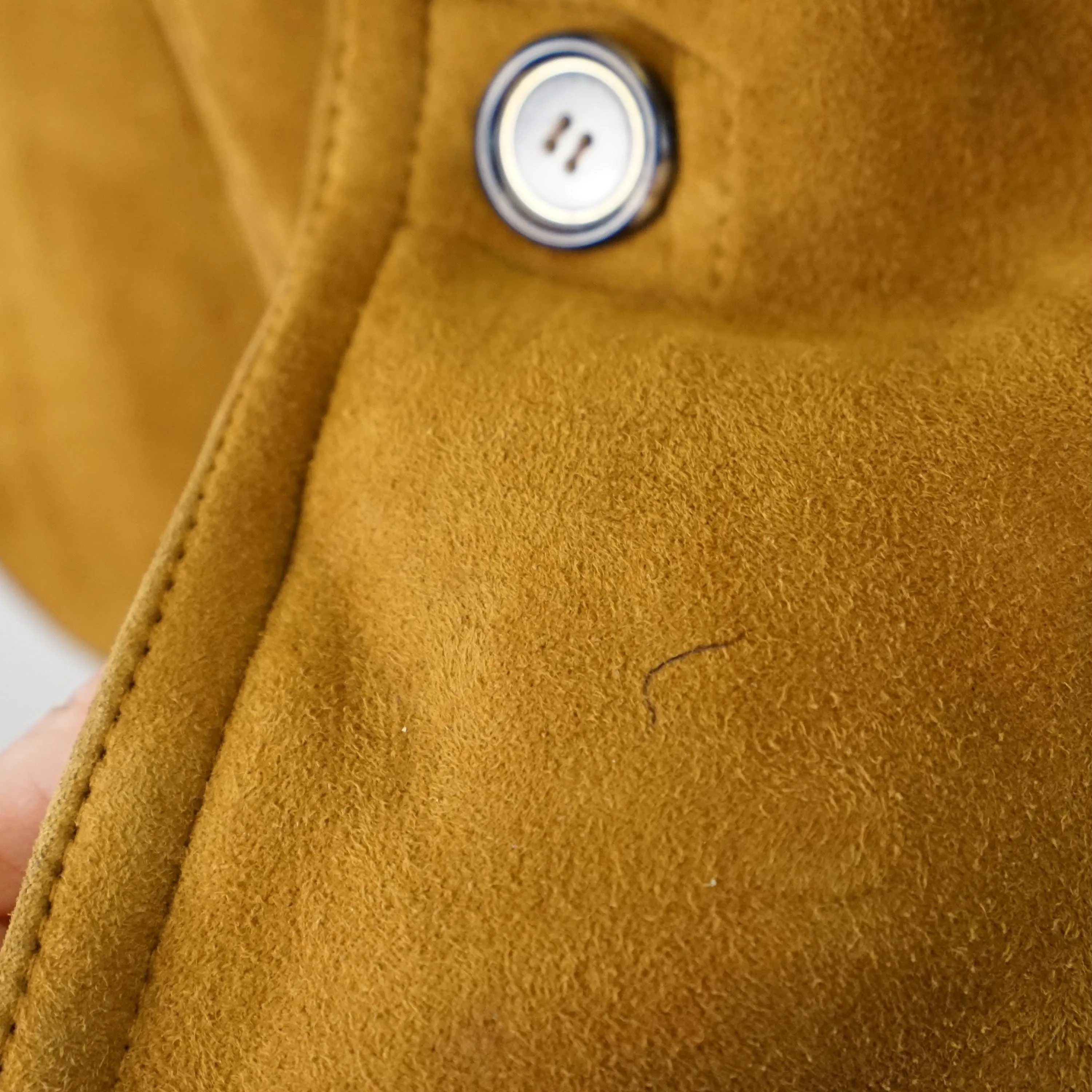 Vintage Shearling Coat men Size XL