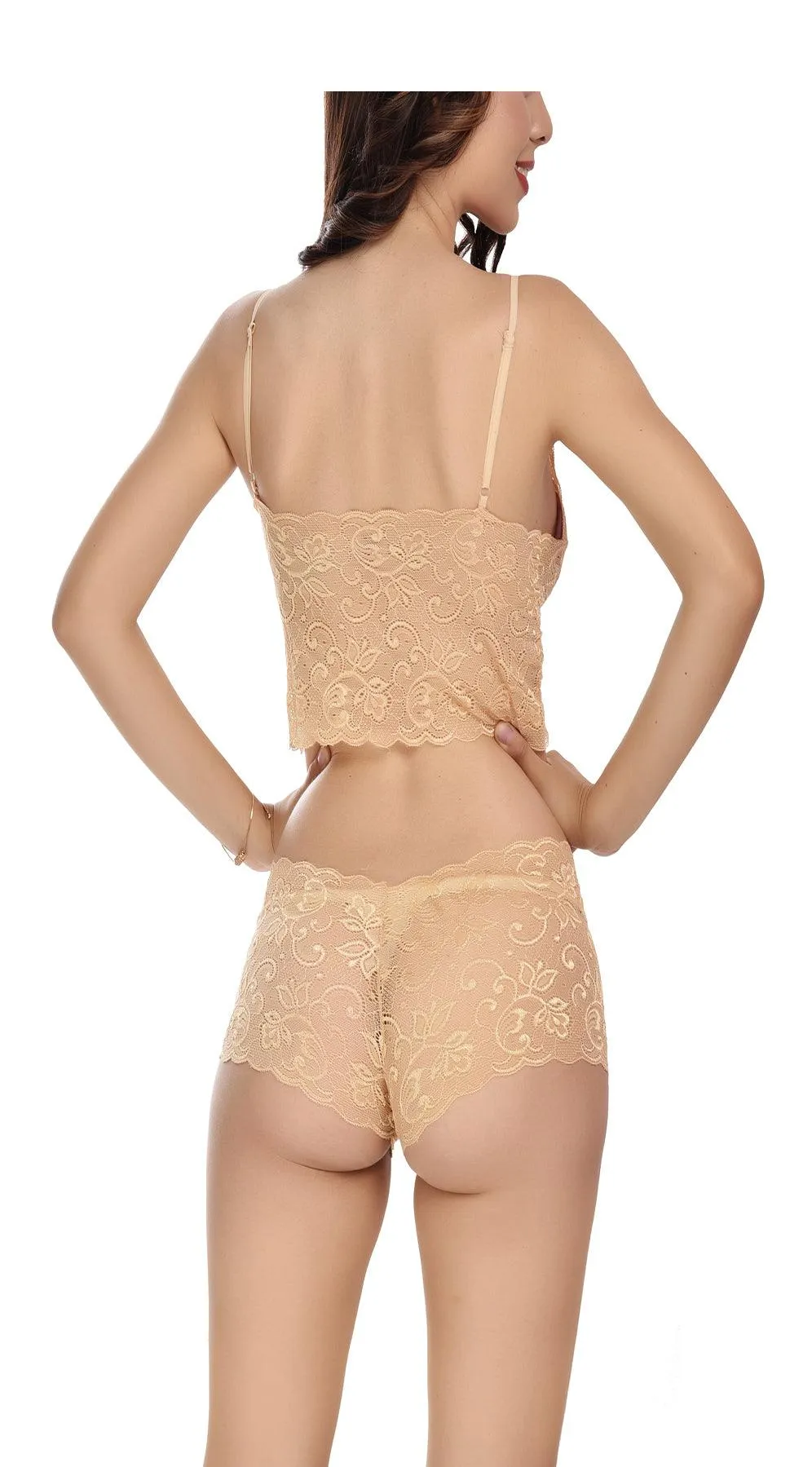 Viral Girl's Women's Babydoll Lingerie Set For Honeymoon For Women's Thongs (Yellow_Free Size) (pack Of 1)