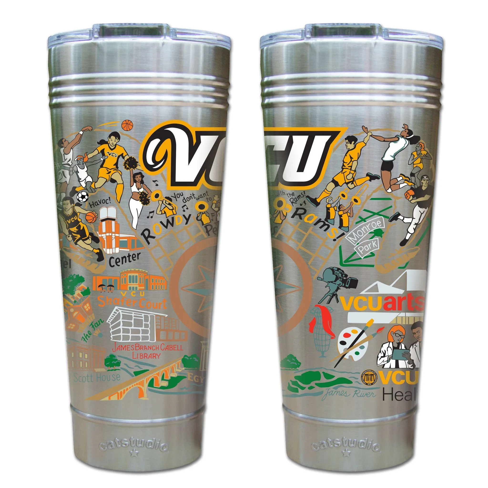 Virginia Commonwealth University (VCU) Collegiate Thermal Tumbler