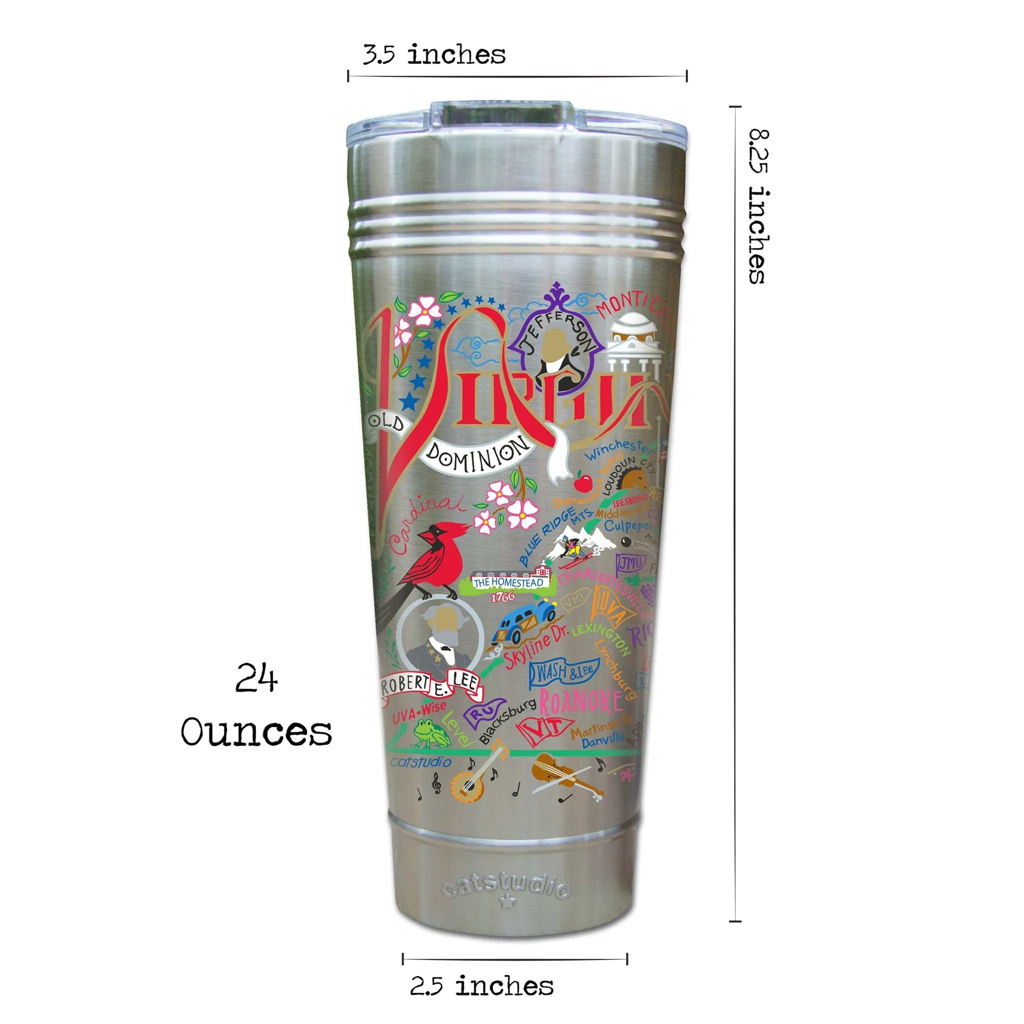 Virginia Thermal Tumbler
