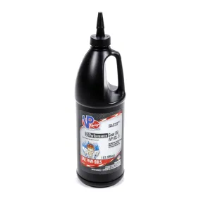 VP Racing Full Synthetic HI-Performance Gear Oil API GL-5 - SAE 75W-90LS - 1 Quart