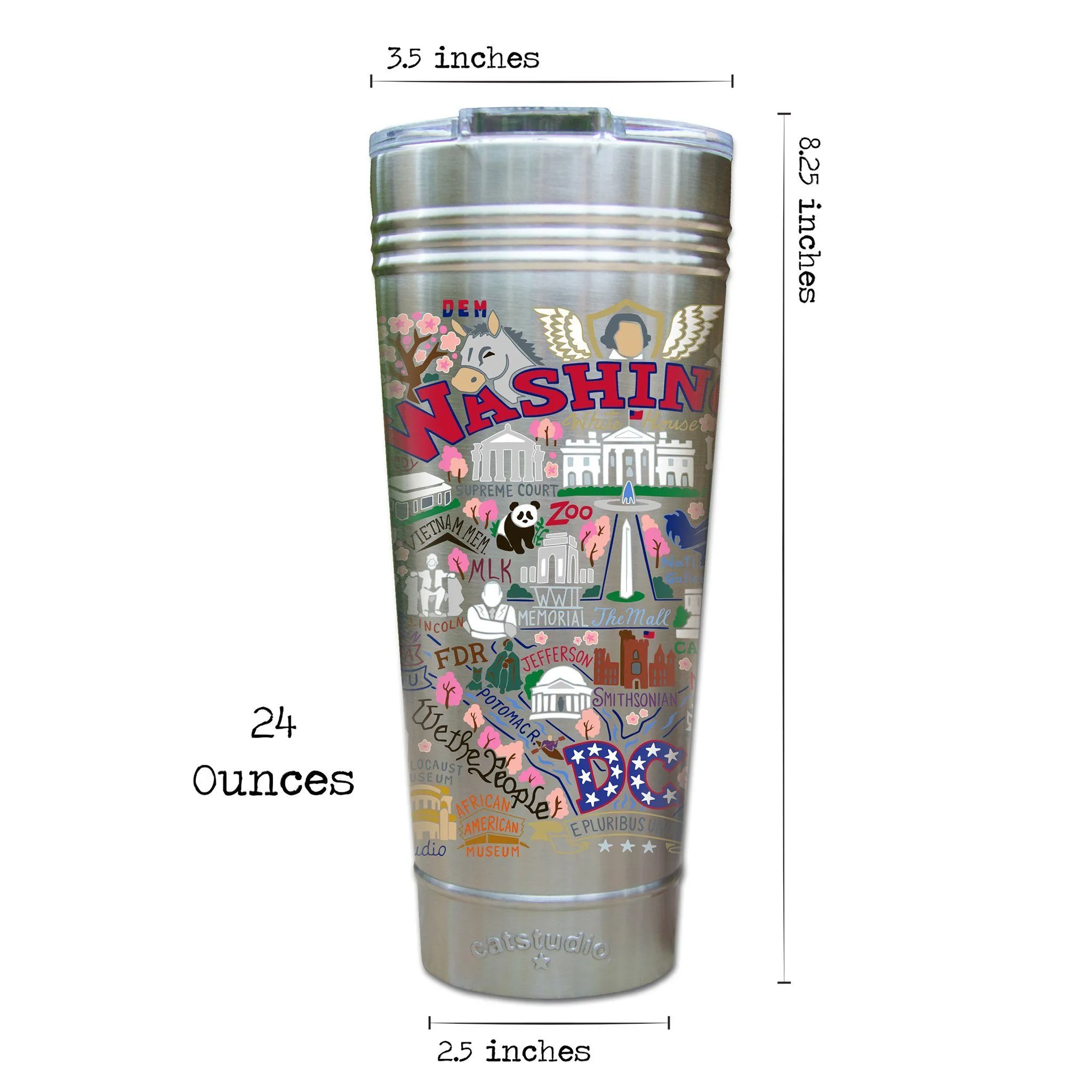 Washington DC Thermal Tumbler