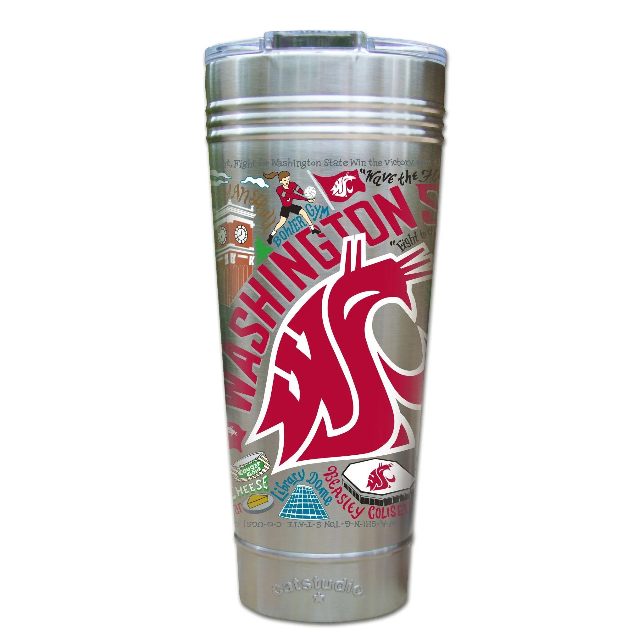 Washington State University Collegiate Thermal Tumbler