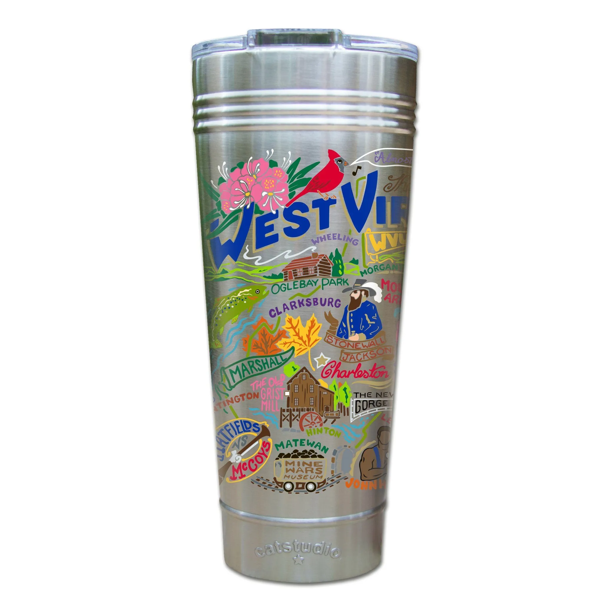 West Virginia Thermal Tumbler