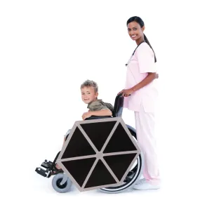 Winged Tie Fighter Lookalike Wheelchair Costume Child's
