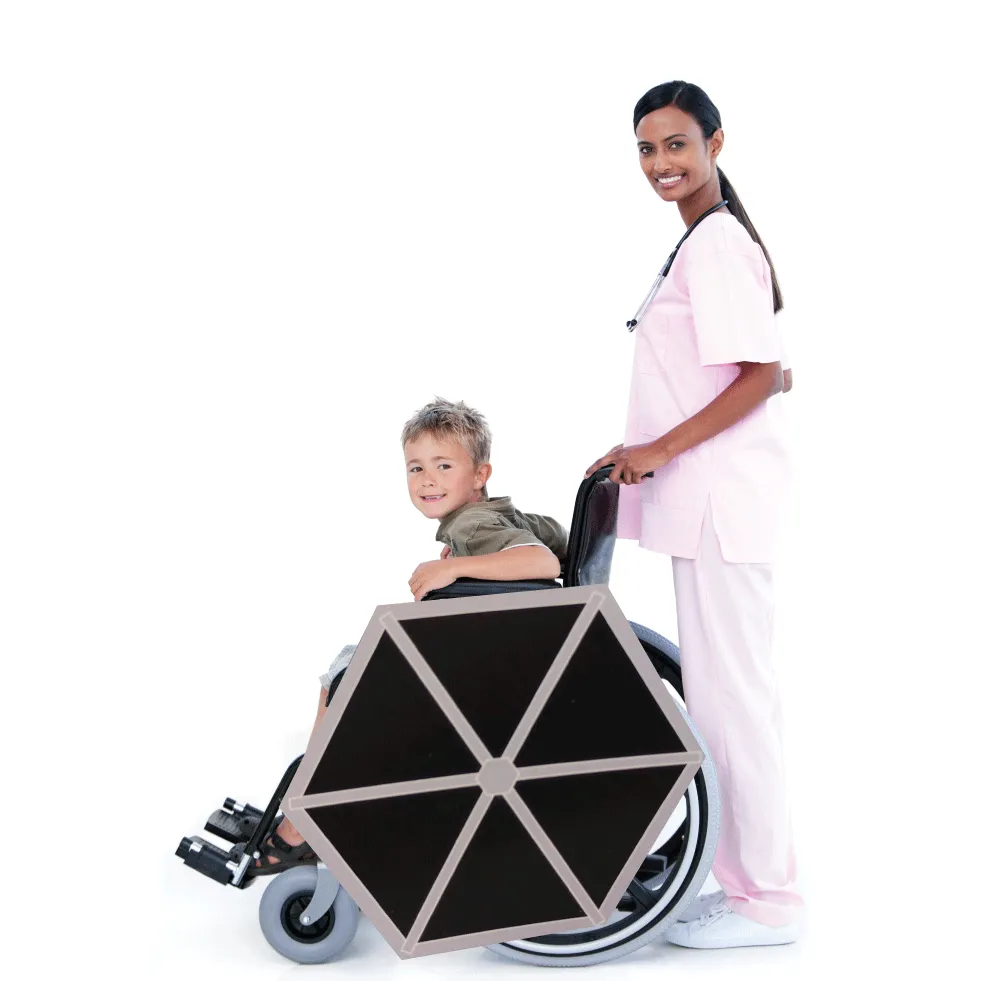 Winged Tie Fighter Lookalike Wheelchair Costume Child's
