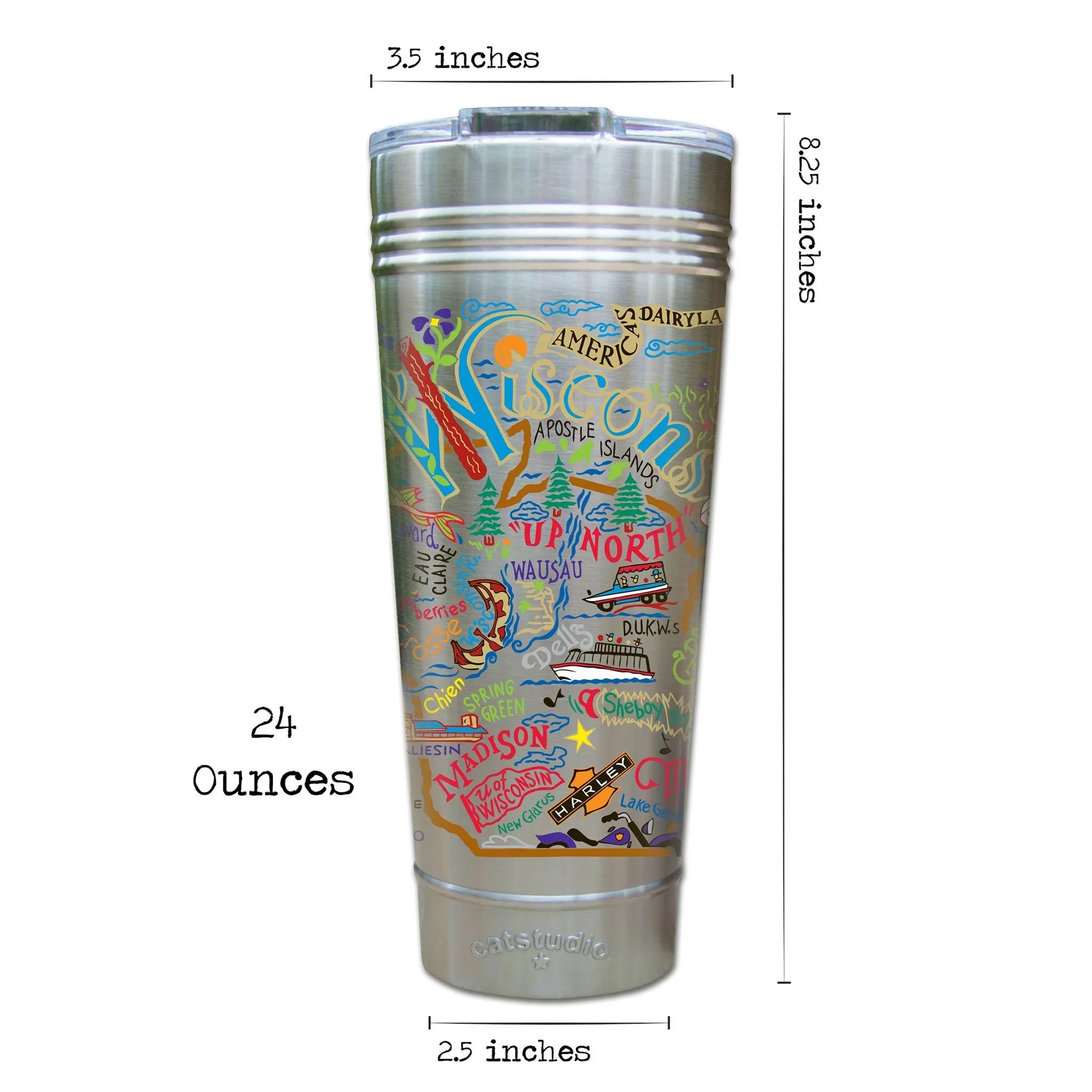 Wisconsin Thermal Tumbler