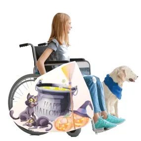 Witches Cauldran Wheelchair Costume Child's