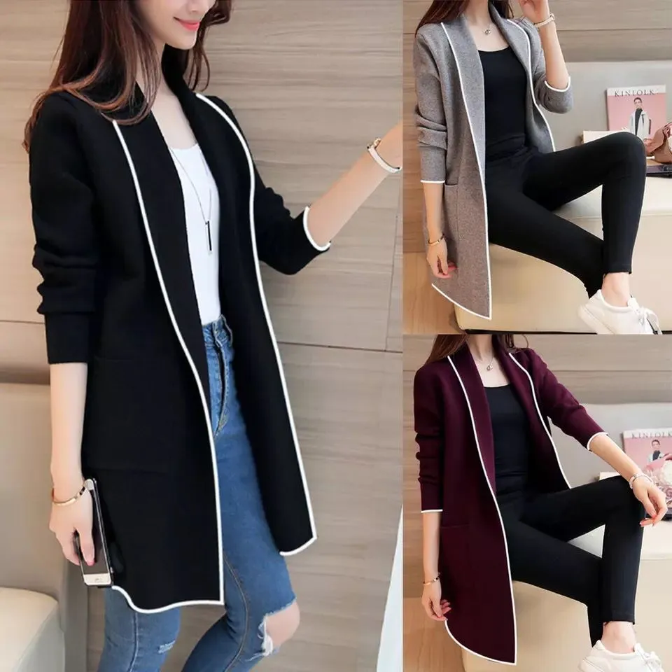 Women Lapel Casual Coat
