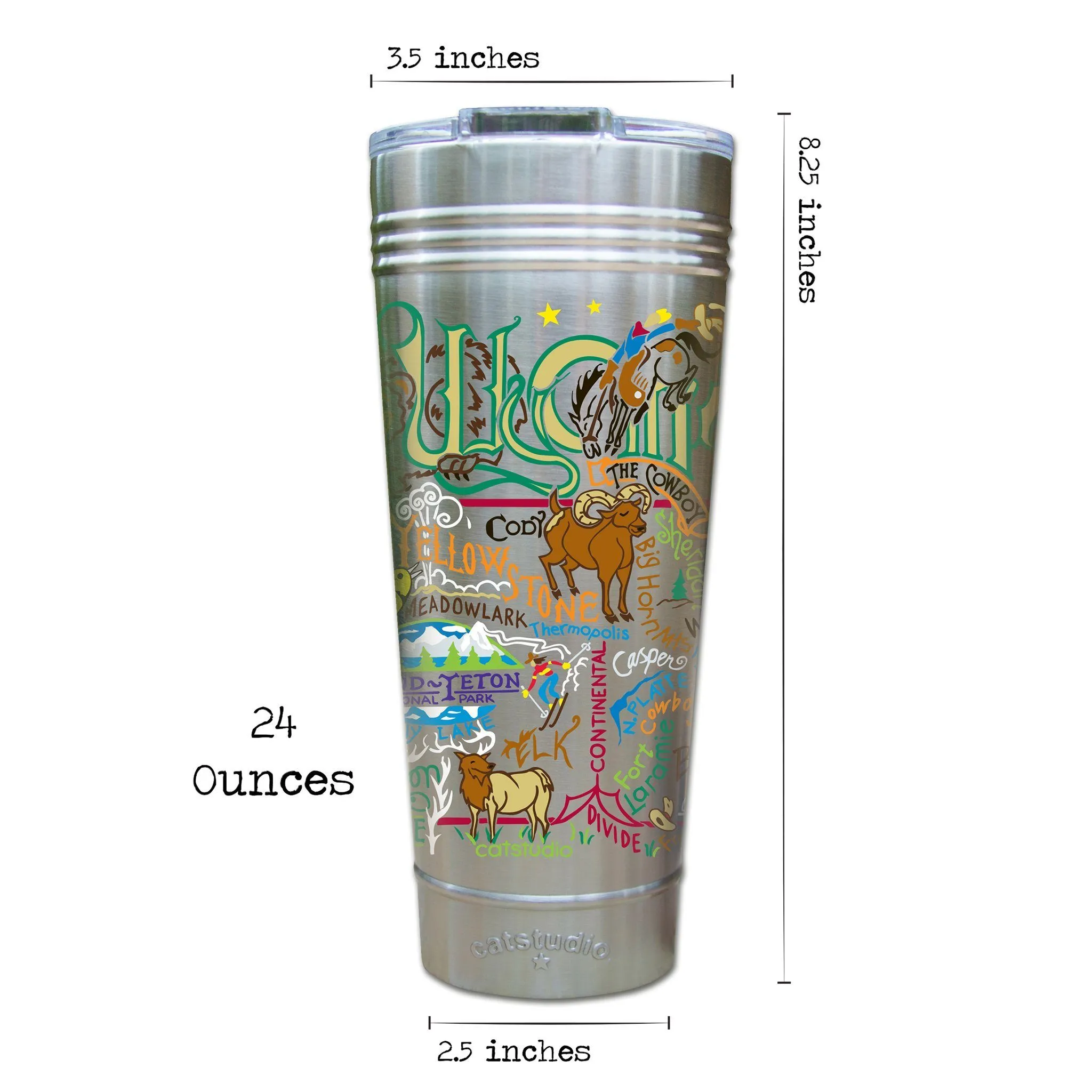 Wyoming Thermal Tumbler