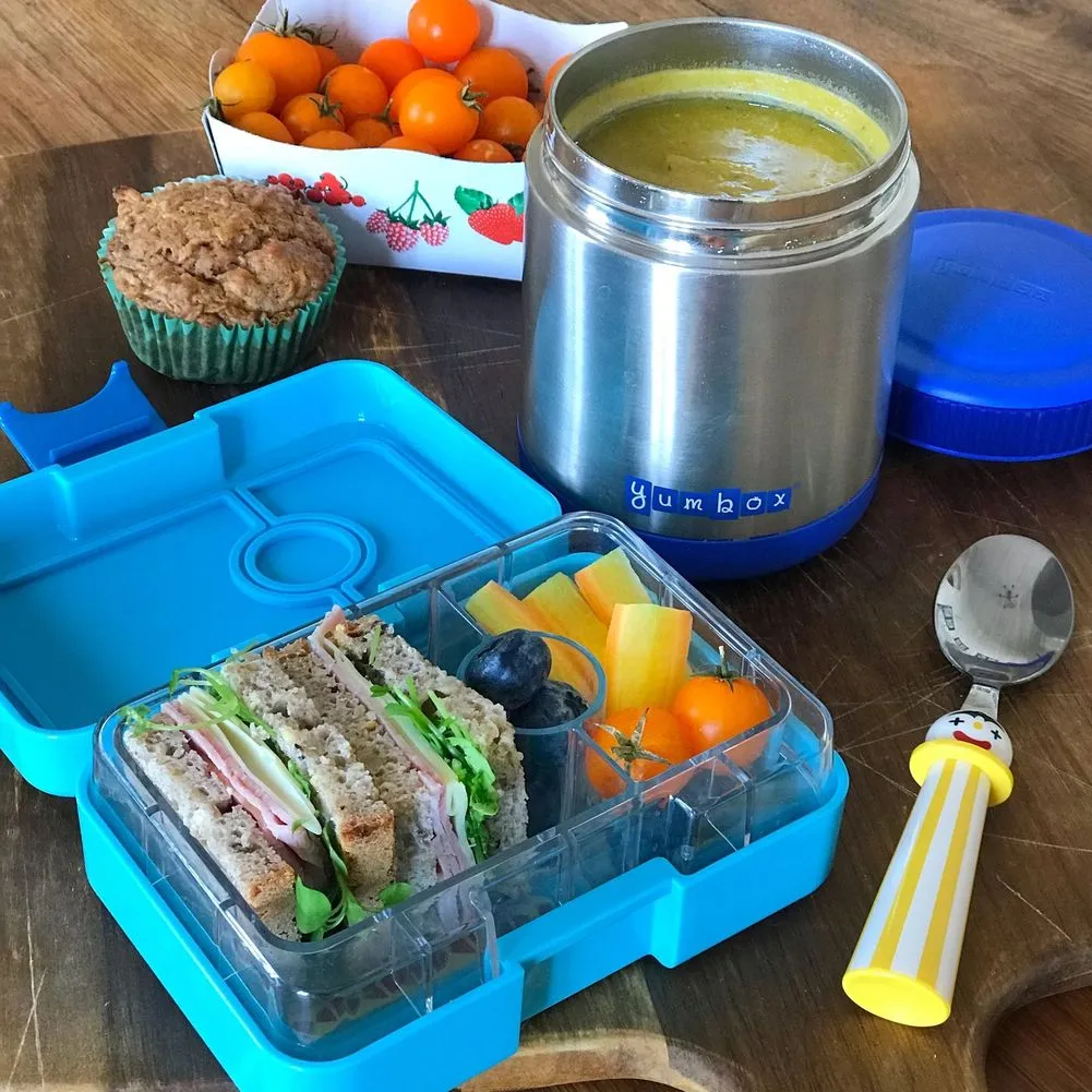 Yumbox Zuppa Triple Insulated Stainless Steel Thermal Food Jar with Spoon